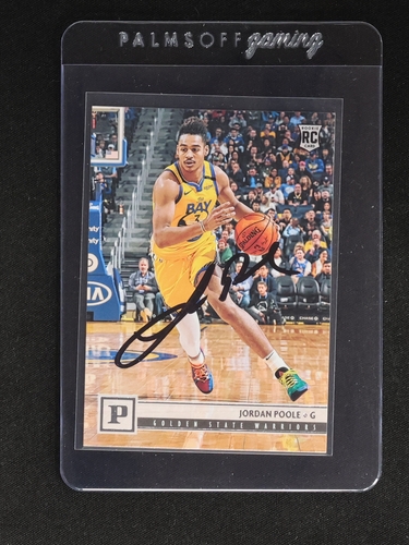 2019-20 Panini Chronicles #133 Jordan Poole RC Golden State Warriors — front