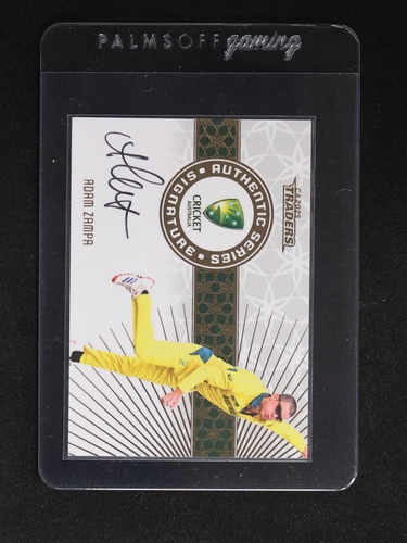 2023 Leaf Authentic Series Cricket #3 Adam Zampa — front