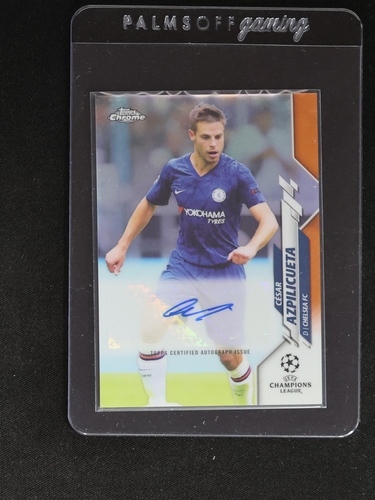 2019-20 Topps Chrome UEFA #37 Cesar Azpilicueta — front