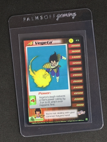 2000 Score Dragon Ball Z P3 Vegeta — front