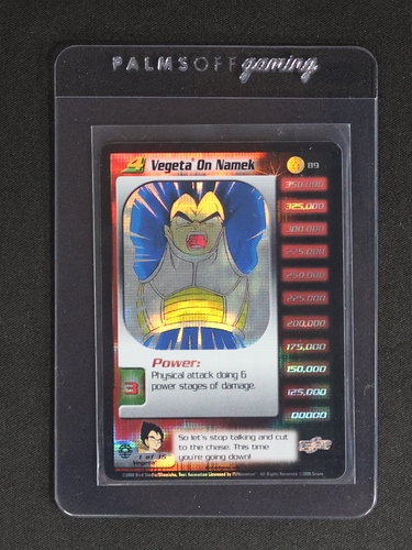 2000 Score Dragon Ball Z CCG #89 Vegeta On Namek — front