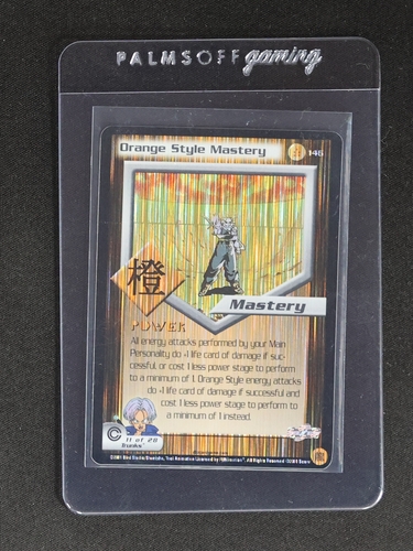 2003 Score Dragon Ball Z #146 Orange Style Mastery — front
