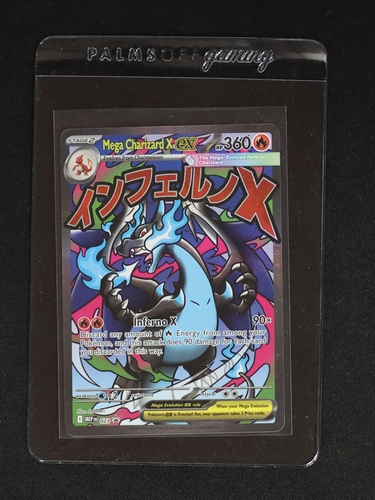 Pokémon Mega Charizard X EX 023 — front