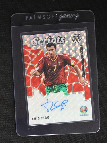 2020 Panini Mosaic Scripts #Luis Figo — front