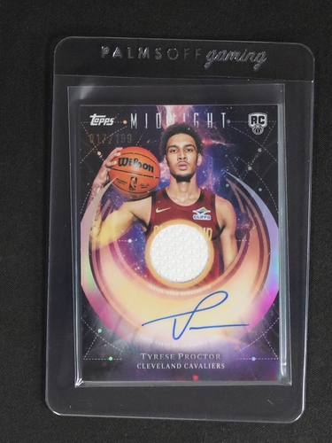 2025-26 Topps Midnight #RJA-TP Tyrese Proctor — front