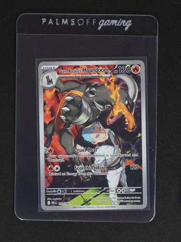 2023 Pokémon SV10: Destined Rivals #191 Team Rocket's Houndoom — front