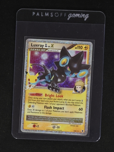 2021 Pokemon Celebrations #109 Luxray GL LV. X — front
