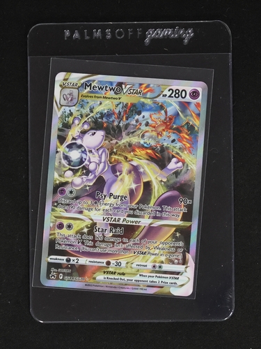 2023 Pokémon Crown Zenith #GG44 Mewtwo VSTAR — front