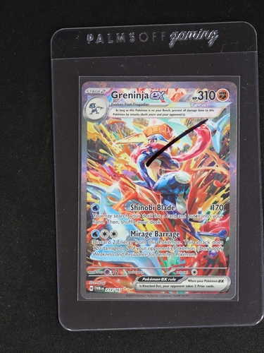 2024 Pokémon TCG Twilight Masquerade #214 Greninja EX — front