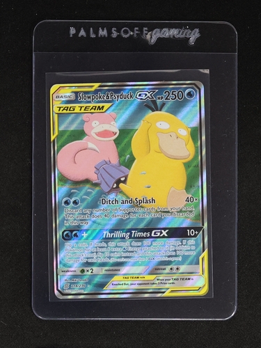 2019 Pokémon #35 Slowpoke & Psyduck GX — front