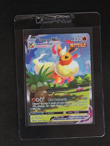 2021 Pokémon SWSH #SWSH180 Flareon VMAX — front