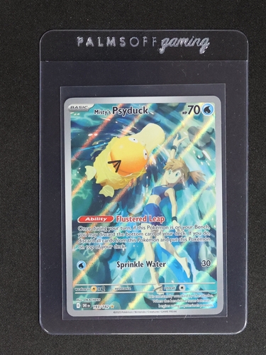 2022 Pokémon SV10: Destined Rivals #193 Misty's Psyduck — front