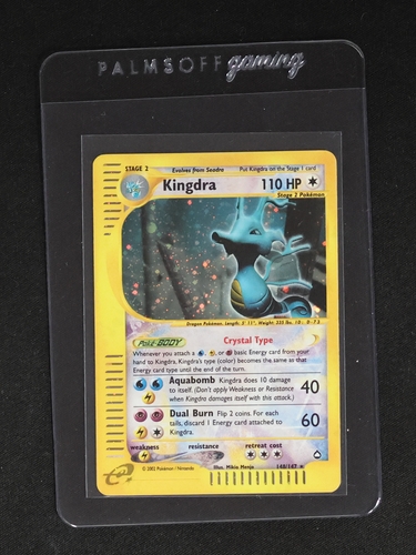 2003 Pokémon Aquapolis #148 Kingdra — front