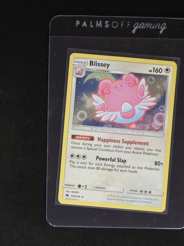 2017 Pokémon TCG Lost Thunder #153 Blissey — front