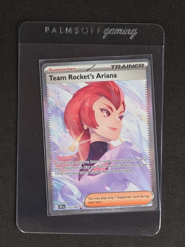 2023 Pokémon SV10: Destined Rivals #237 Team Rocket's Ariana — front