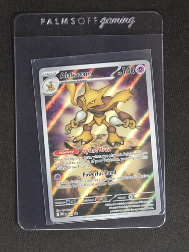 2025 Pokémon #009 Alakazam — front
