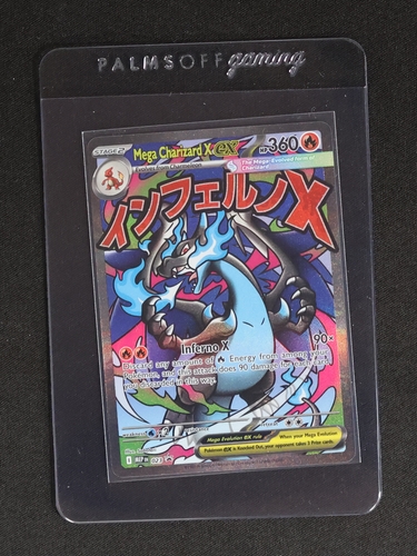 2025 Pokémon MEP Mega Charizard X ex #023 Promo — front