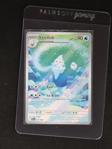 2022 Pokémon TCG SV: White Flare #112 Vanillish — front