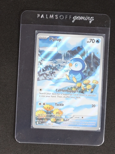 2025 Pokémon #098 Piplup — front