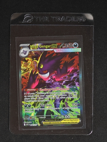 2022 Pokémon Ascended Heroes #284 Mega Gengar EX — front