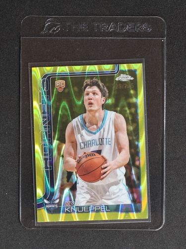 2025-26 Topps Chrome #254 Kon Knueppel — front