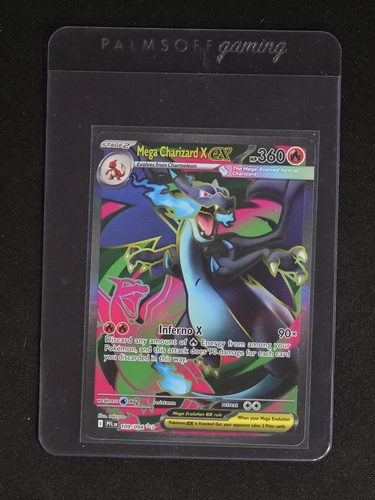 2012 Pokémon Mega Charizard X ex #109/094 — front