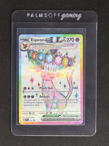 2022 Pokémon SV Scarlet & Violet Promo #175 Espeon ex — front