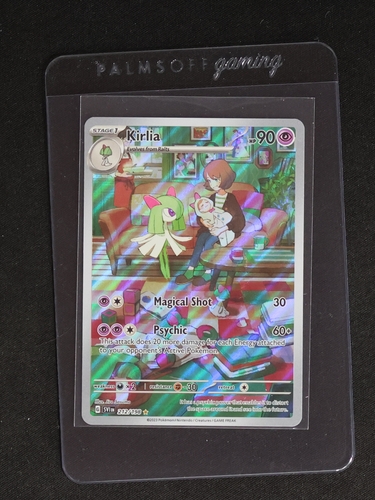 2023 Pokémon Scarlet & Violet Base Set #212 Kirlia Illustration Rare — front