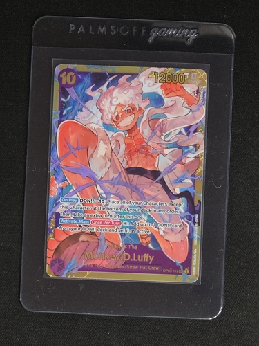 One Piece TCG OP05-119 Monkey D. Luffy Awakening of the New Era Secret Rare — front