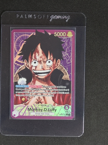Monkey.D.Luffy OP13-001 Carrying On His Will — front