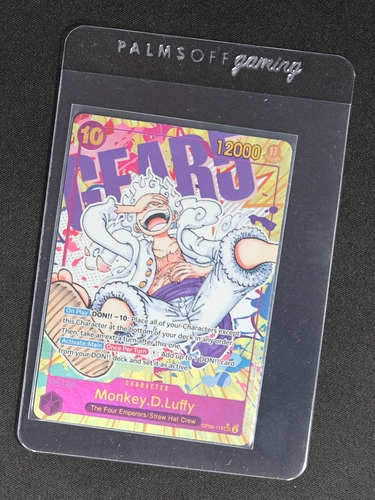 2023 One Piece TCG OP05-119 Monkey.D.Luffy Awakening of the New Era — front