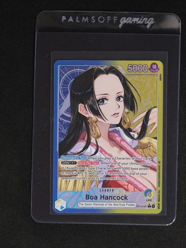 One Piece TCG 2025 OP14-041 Boa Hancock Leader Alternate Art — front