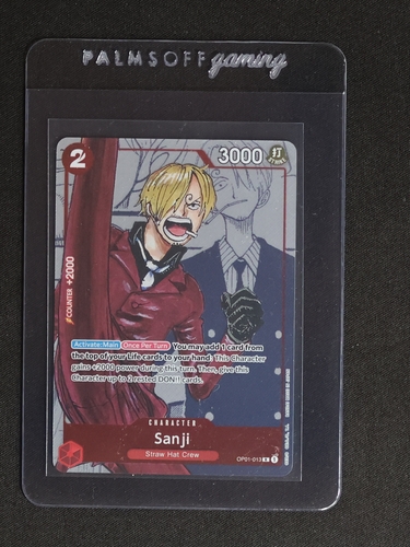 One Piece Card Game OP01-013 Sanji — front