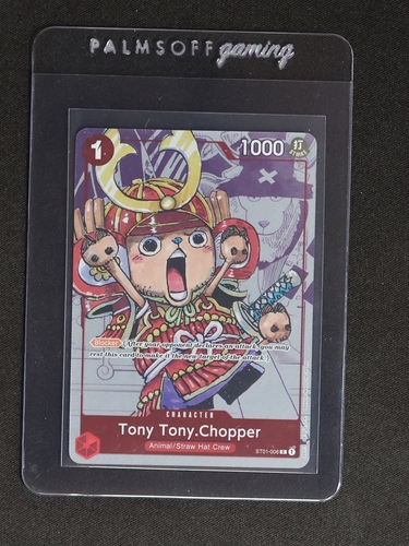 2026 One Piece Card Game ST01-006 Tony Tony Chopper Alternate Art — front
