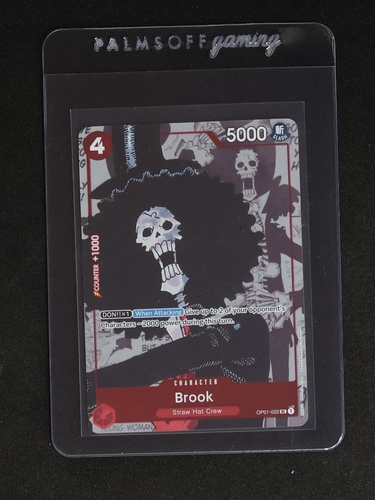 One Piece Card Game OP01-022 Brook — front