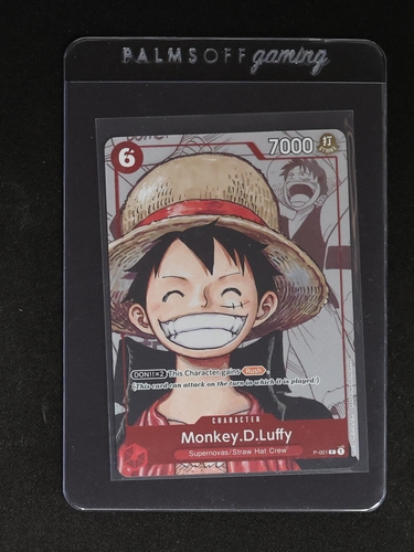 2022 One Piece Card Game #P-001 Monkey.D.Luffy — front