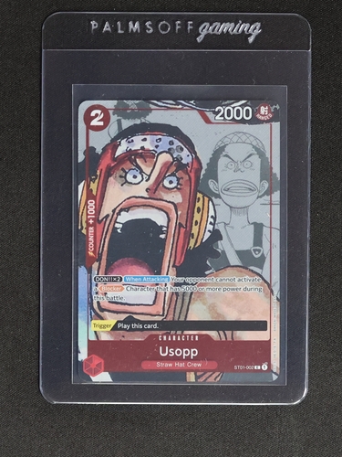 One Piece Card Game 2023 ST01-002 Usopp — front