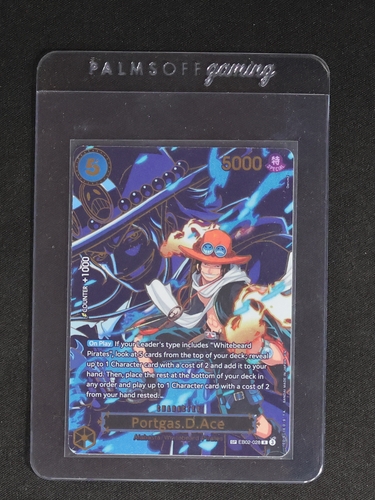 One Piece TCG EB02-028 Portgas D. Ace Carrying On His Will SP — front