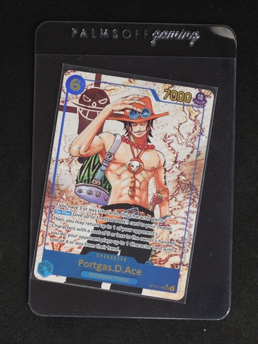 One Piece Card Game OP13-119 Portgas D. Ace Carrying on His Will — front