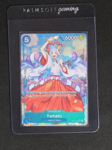 One Piece TCG OP13-054 Yamato Alternate Art — front