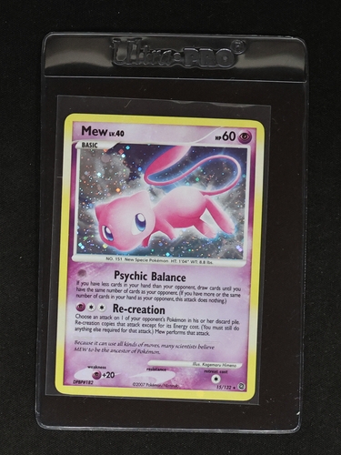 2007 Pokémon Secret Wonders #15 Mew — front