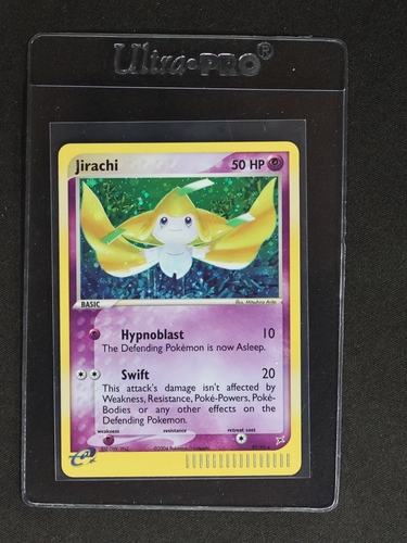 2004 EX Team Magma vs Team Aqua #97 Jirachi — front