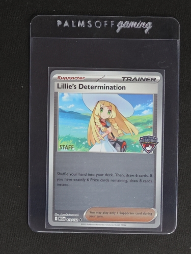 2025 Pokémon Mega Evolution #119 Lillie's Determination — front