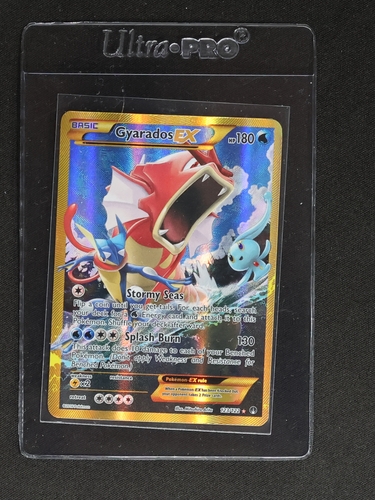 2016 Pokémon XY Breakpoint #123 Gyarados EX — front