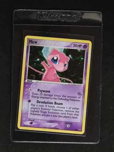2006 Nintendo Black Star Promo #040 Mew — front