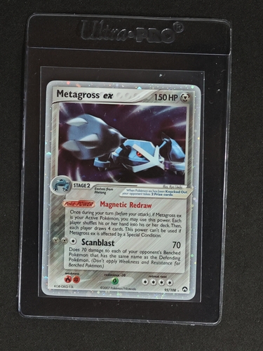 2007 Pokemon EX Power Keepers #95 Metagross ex — front
