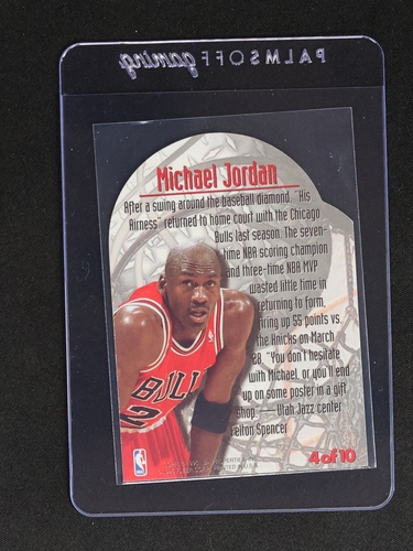 1996 Fleer Michael Jordan #4 — front