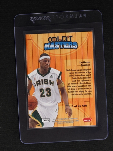 1997-98 Fleer Ultra Court Masters #23CM LeBron James — front