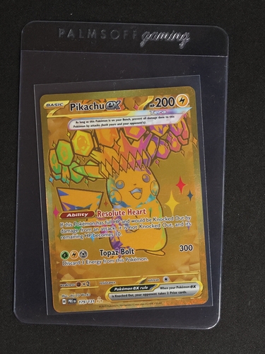 2022 Pokémon SV: Prismatic Evolutions #179 Pikachu ex — front