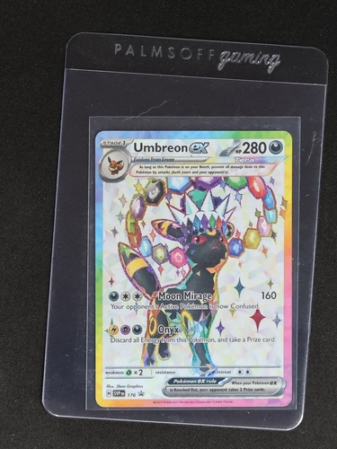 2023 Pokémon Umbreon ex #176 Black Star Promo — front